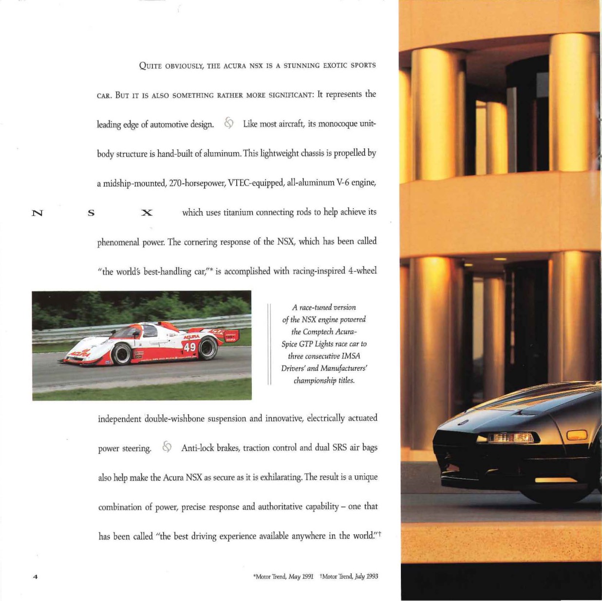 1995 Acura Brochure Page 28